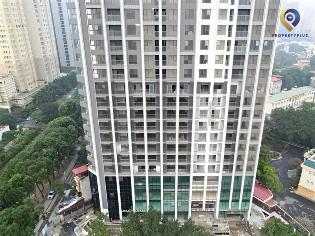 Toàn cảnh tòa nhà Trinity Tower nhìn từ trên cao